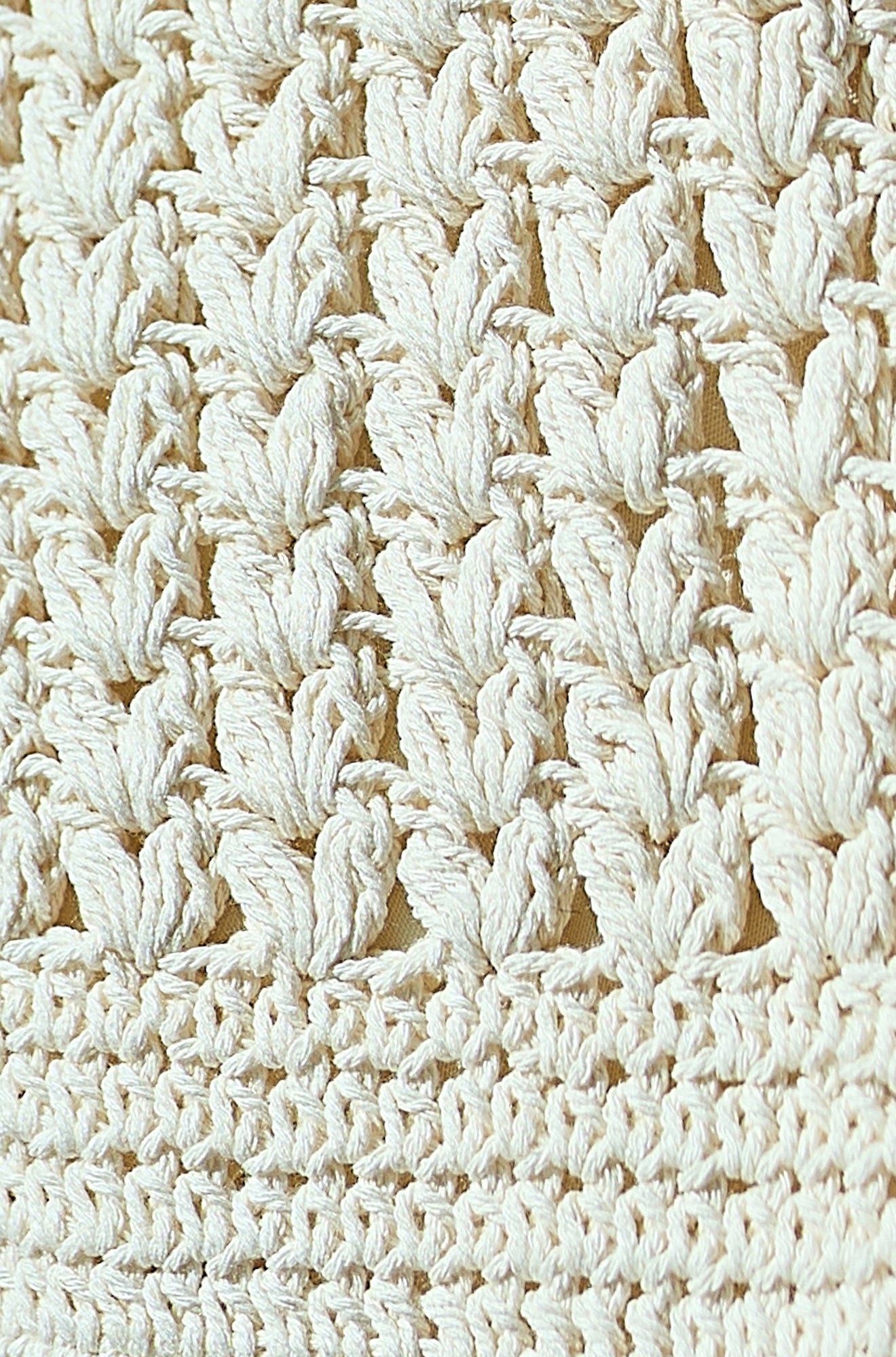 Yumi Ivory Crochet Small Cross Body ACC BAGS Yumi