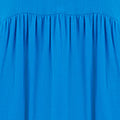 Yumi Blue Double Cotton Long Kaftan DRES Midi Yumi
