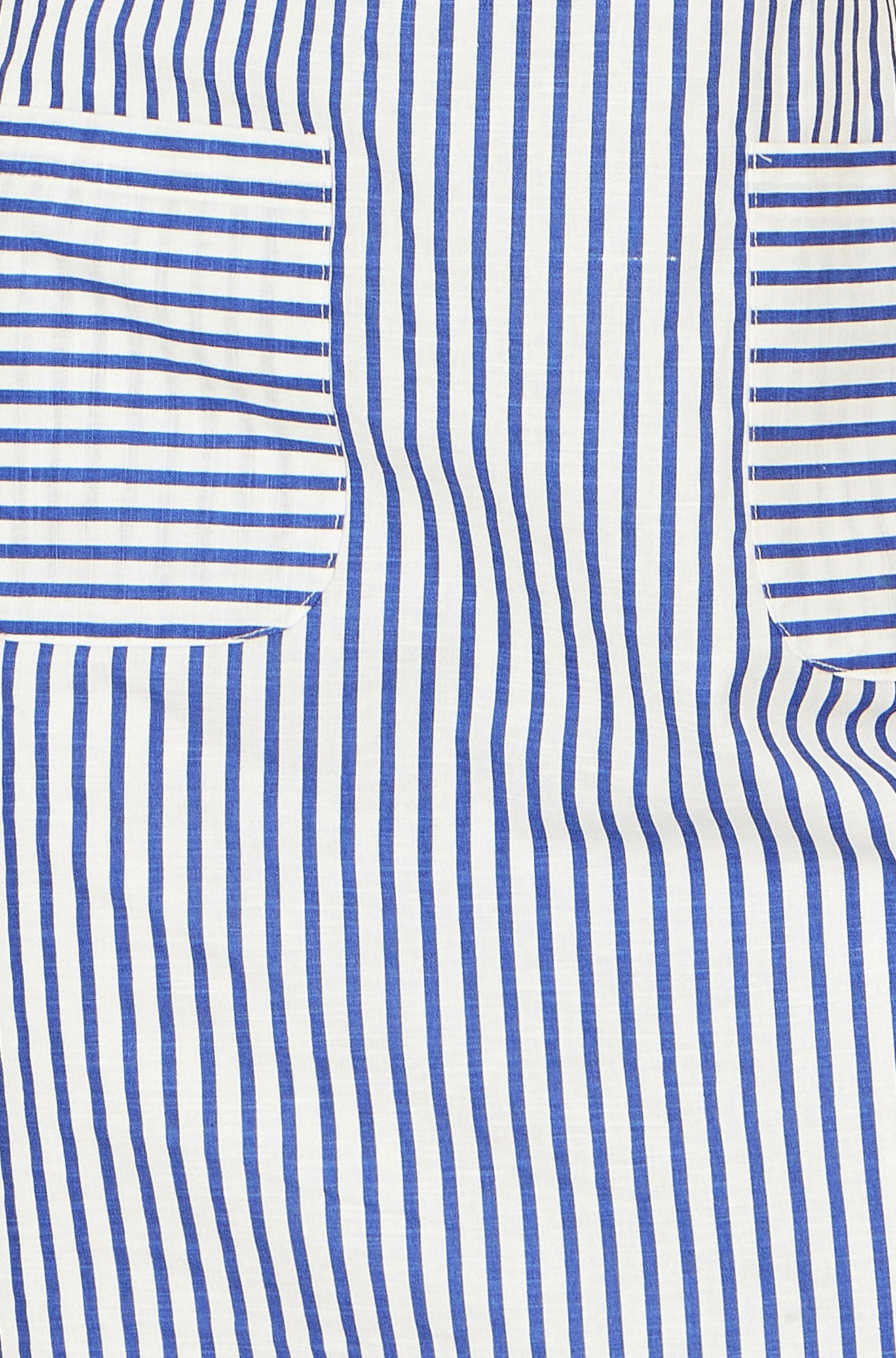 Yumi Navy Stripe Cotton Shift Dress Dress Casual Yumi