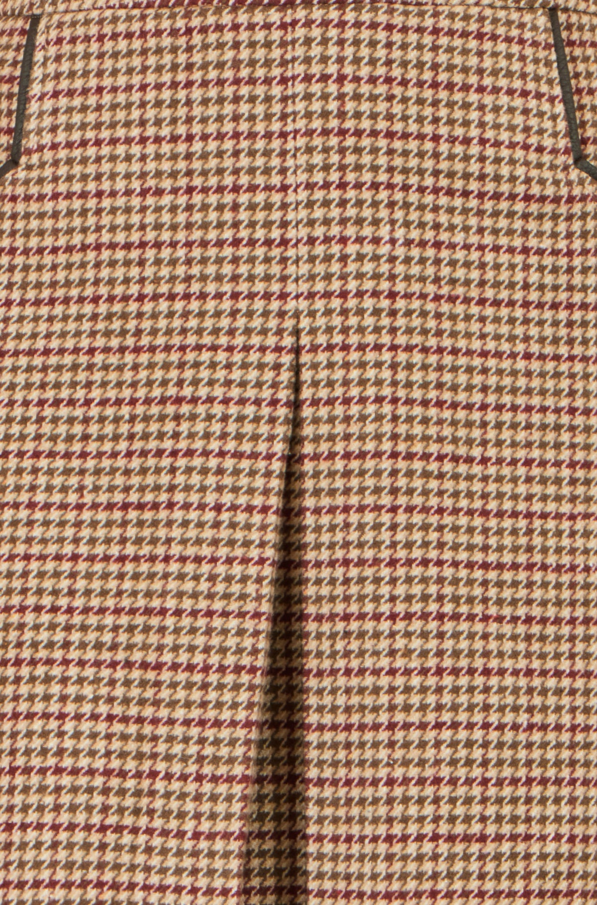 Yumi Brown Check Mini Skirt With Pockets Skirts Yumi