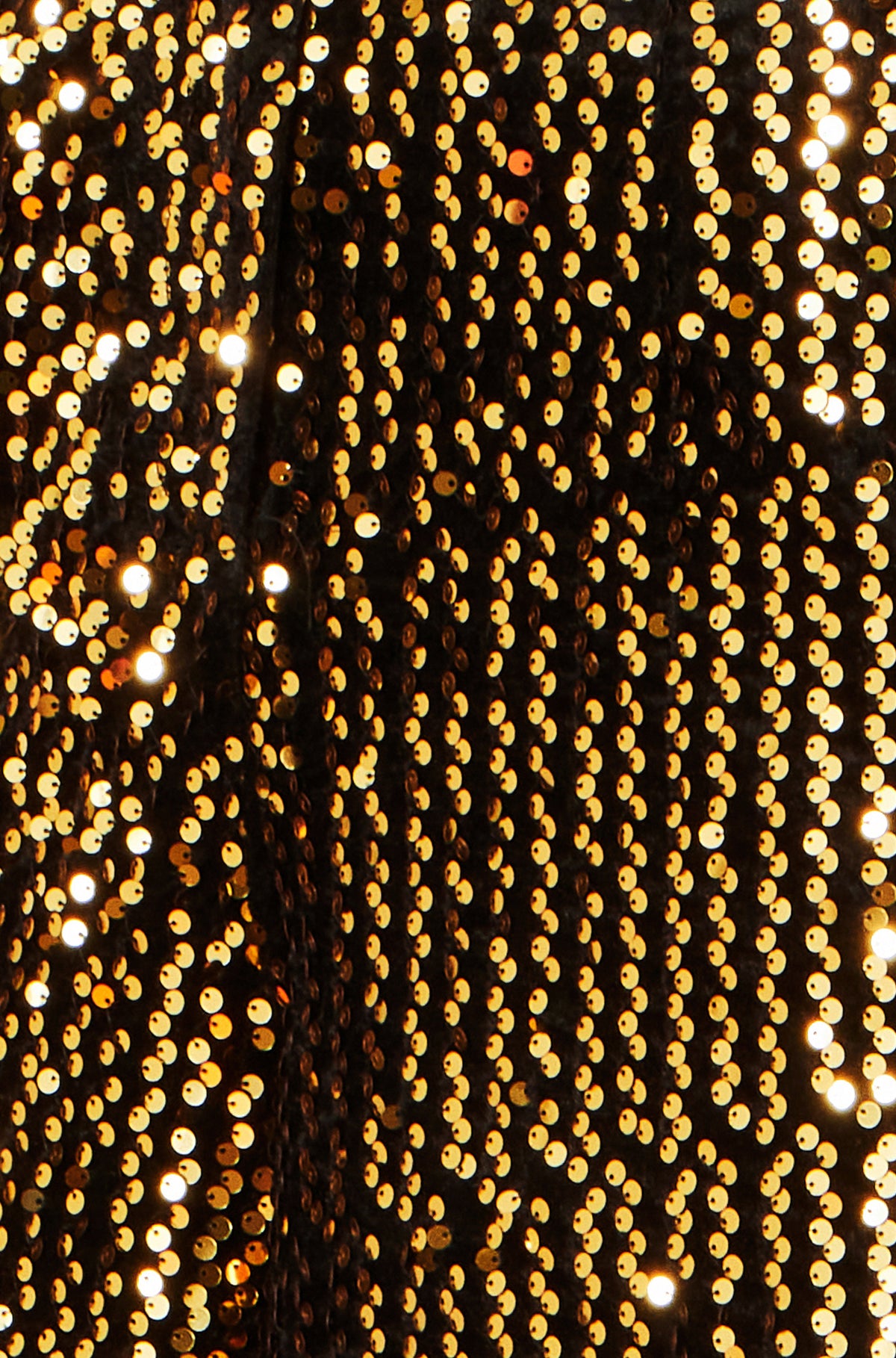 Yumi Gold Sequin Shorts Shorts Yumi