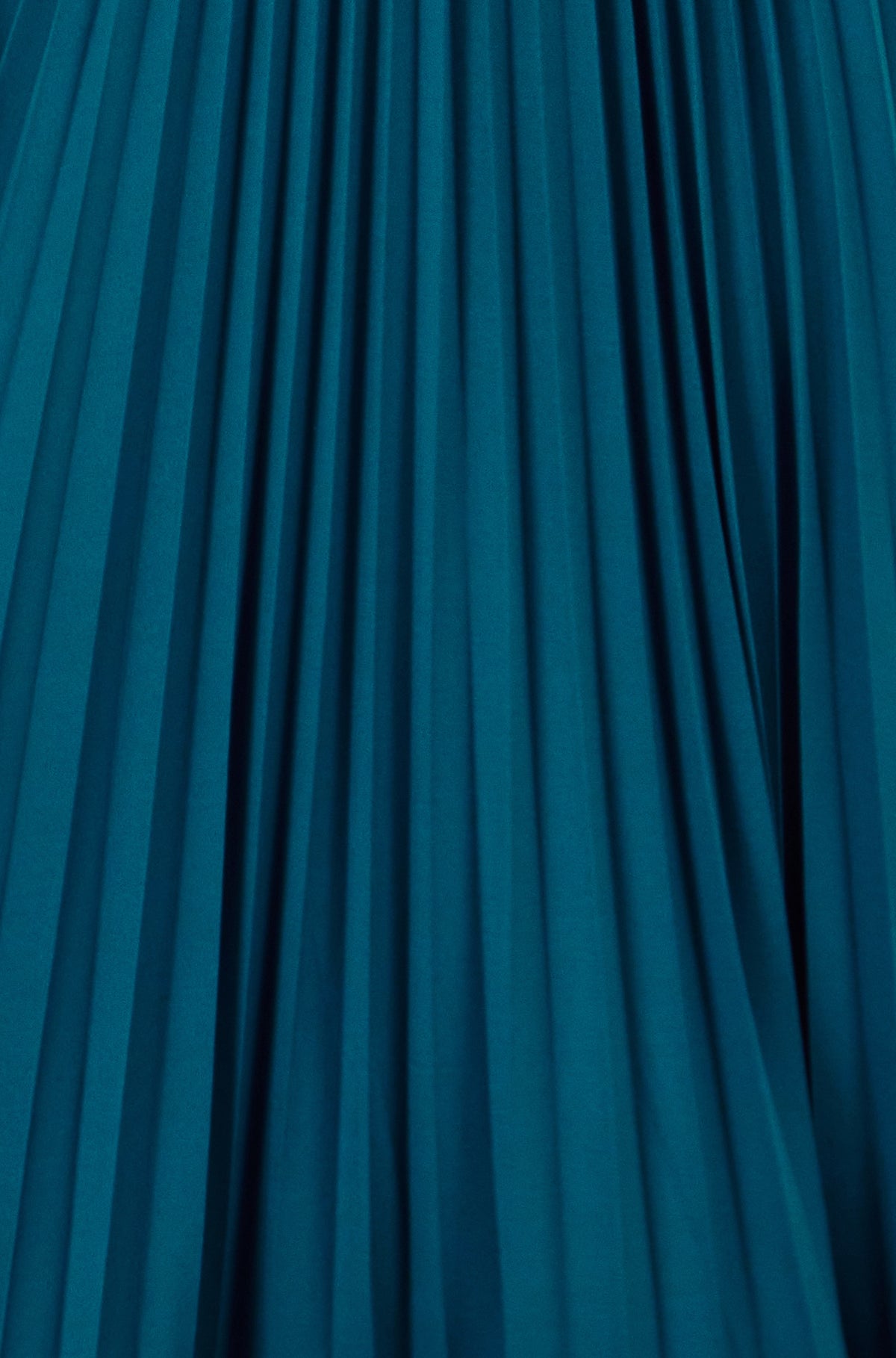 Yumi Teal Stretch Wrap Pleated Midi Dress Dress Occasion Yumi