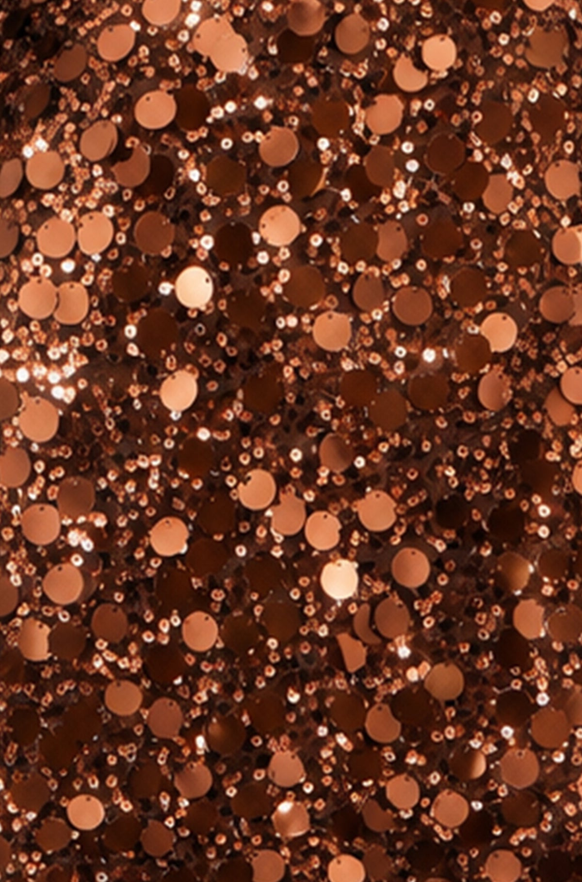 Yumi Copper Big Sequin Tunic Dress Dress Party Yumi