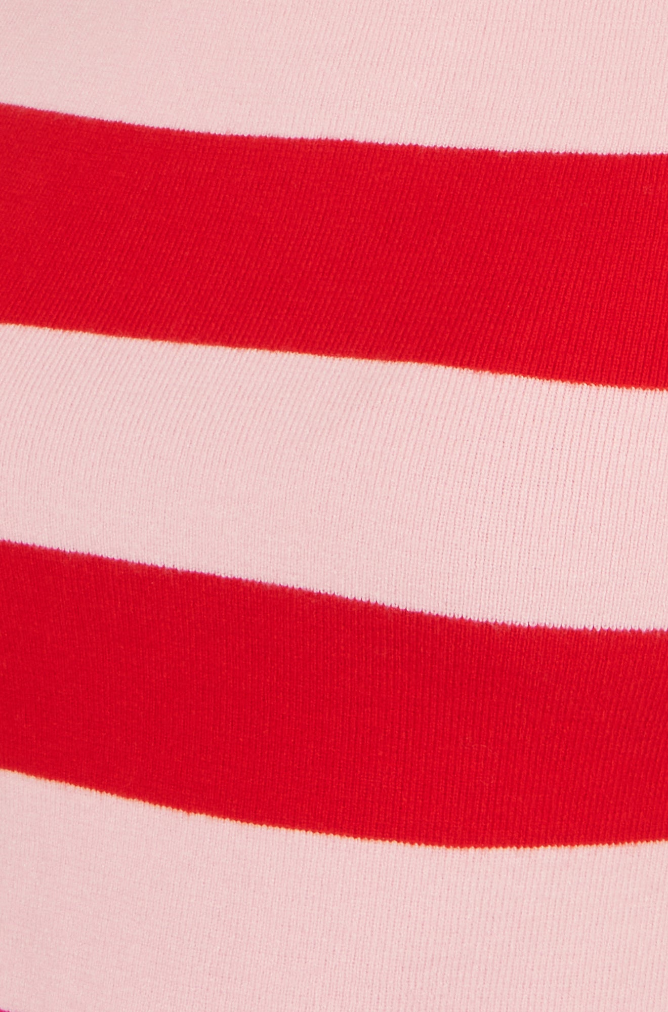 Yumi Red Block Stripe Knitted Top With Button Details Knit Top Yumi