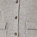 Yumi Grey Knitted Pullover Waistcoat Knit Pullover Yumi