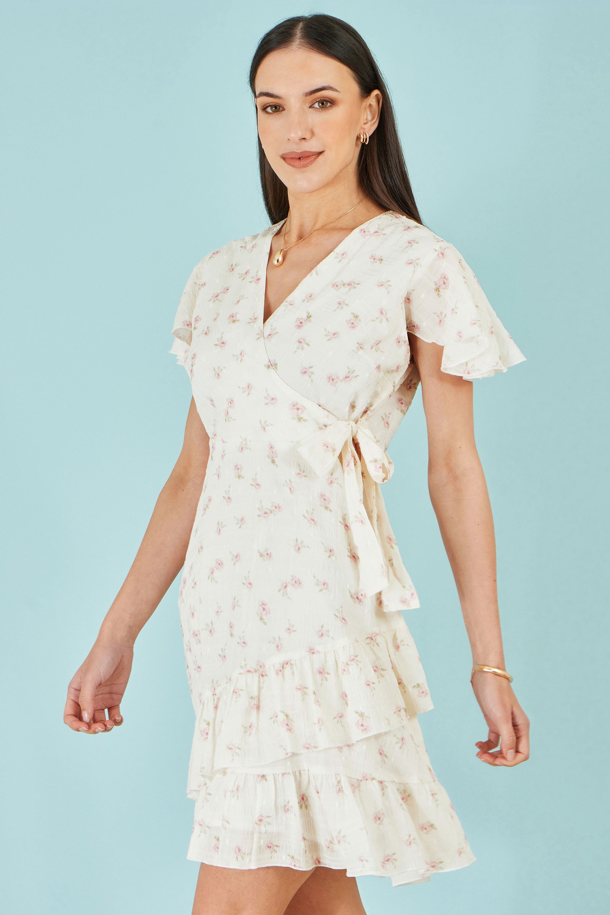 トップス YANYAN ROMY MICROSTRIPE MINI DORESS Mini Dresses – Flirty Short Styles for Day & Night – Yumi