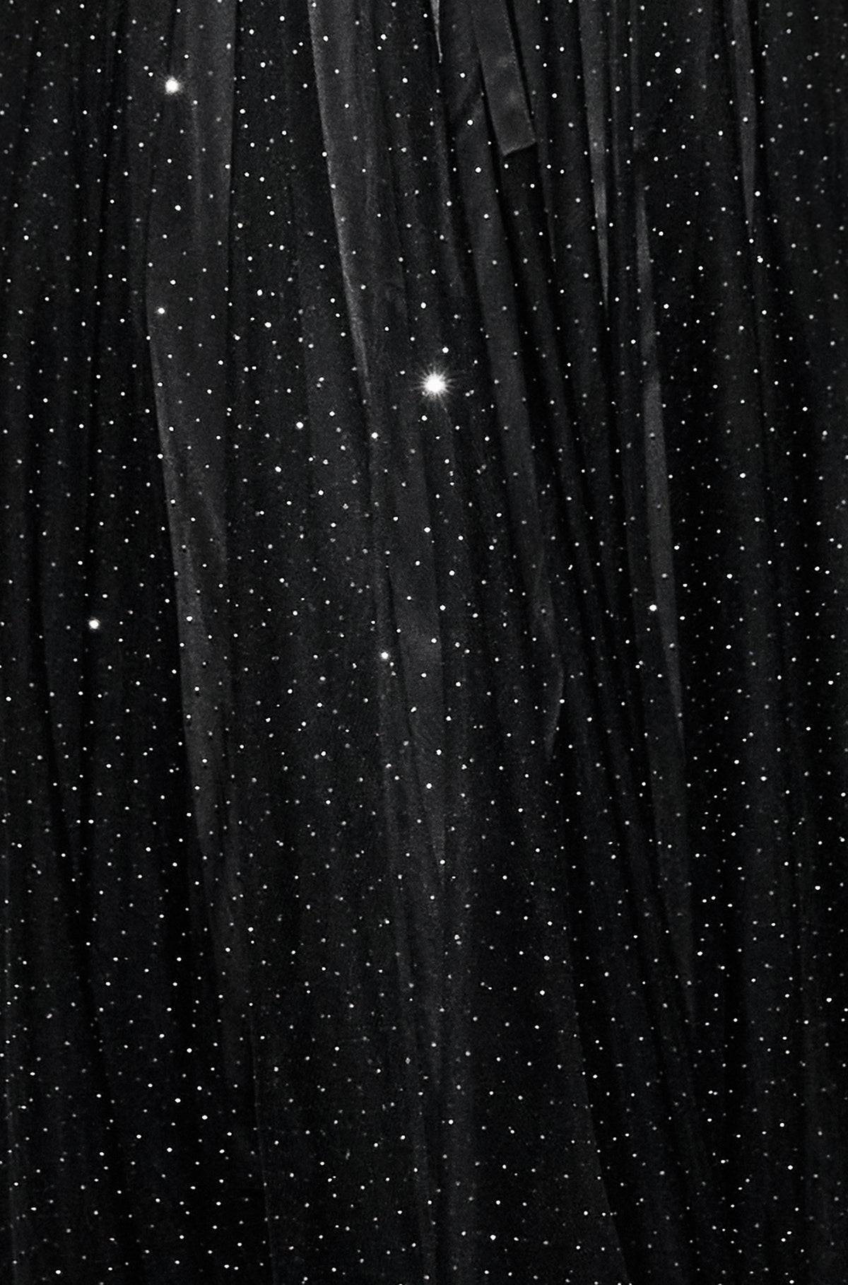 Yumi Black Diamonte Tulle Midi Skirt Skirts Yumi